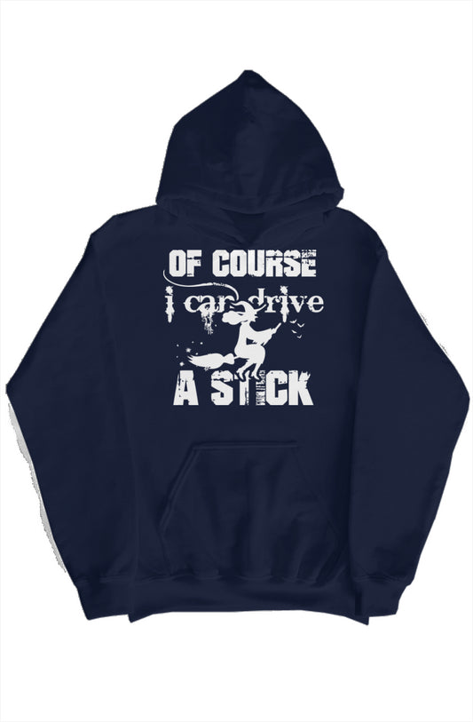 SMF Of Course I Can Drive Navy Hoodie