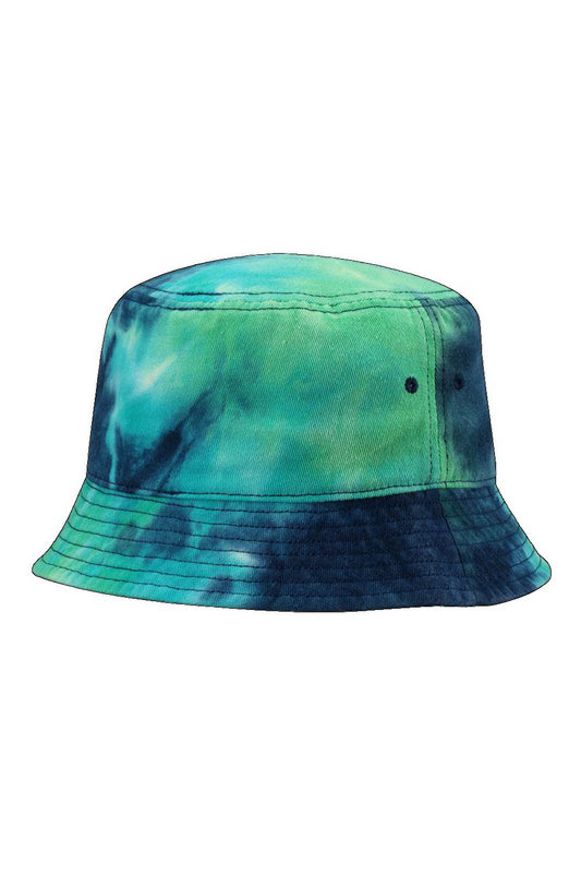 Unisex Ocean Tie-Dye Bucket Cap