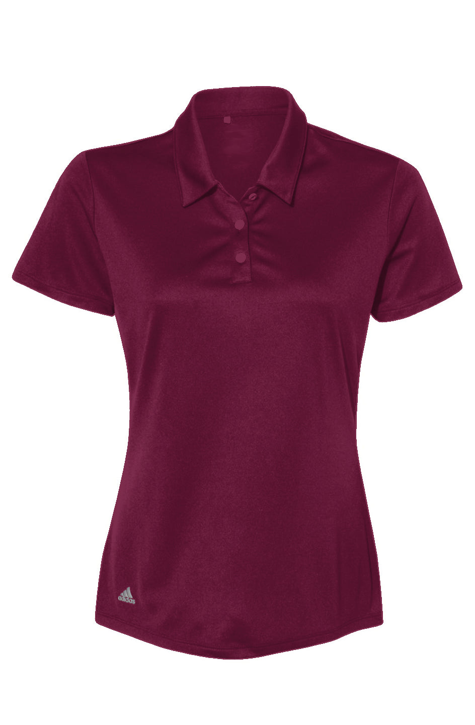 Adidas Womens Performance Maroon Polo