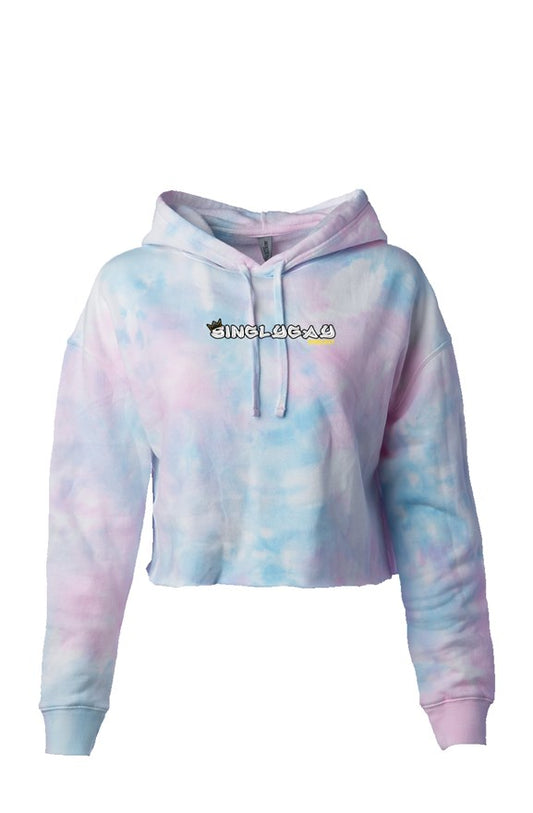Singly Gay Cotton Candy Crop Top