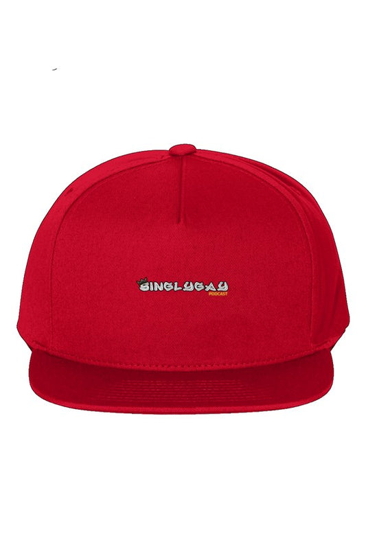 Singly Gay Red Snapback