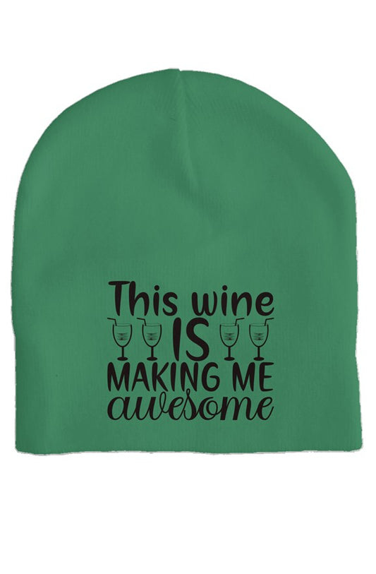 This Wine Green Beanie
